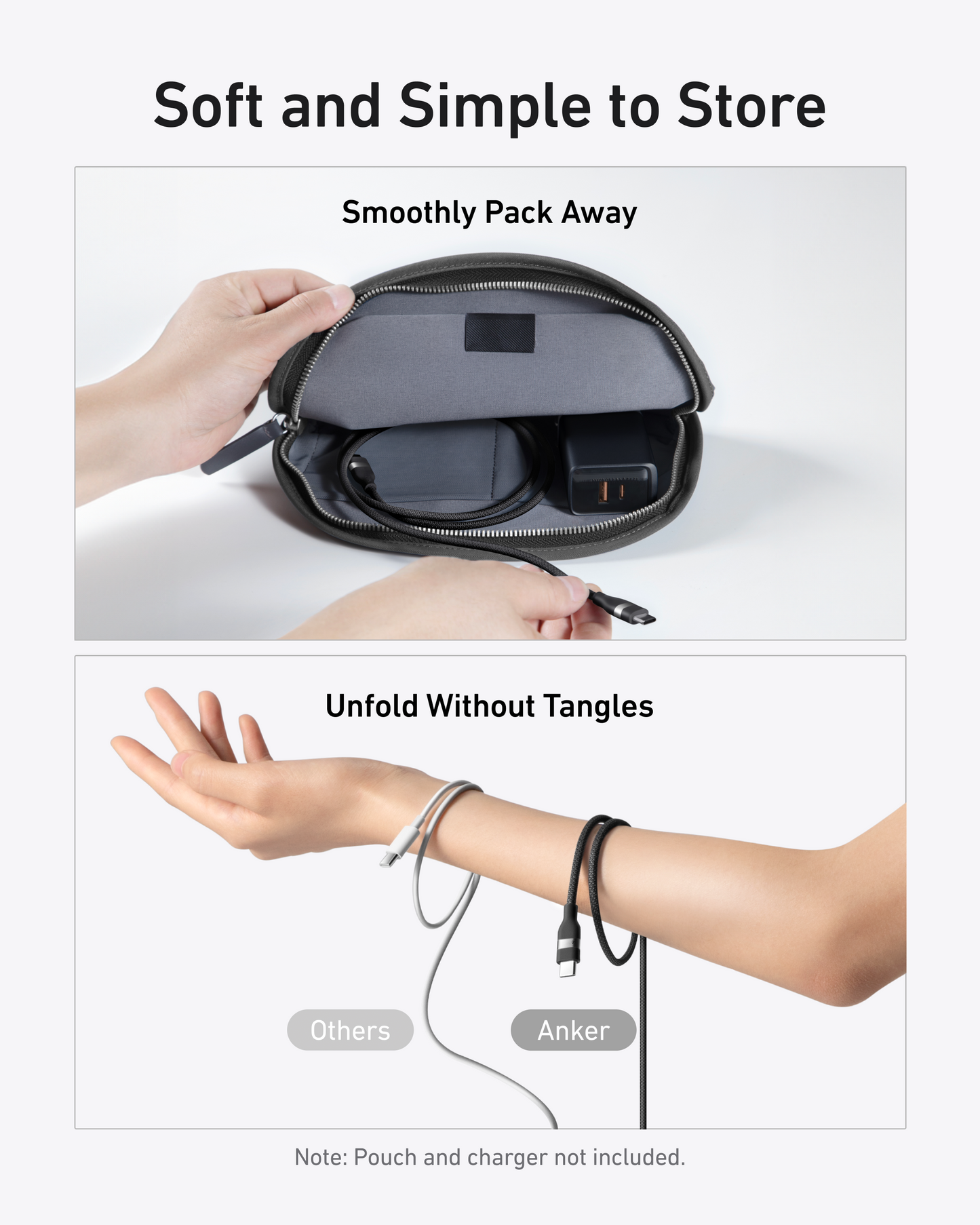 Anker Laptop Power Bank (25K, 165W, Built-In and Retractable Cables)
