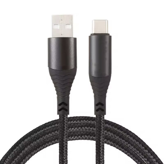 USB-A to USB-C Fast Charging Cable 3-Pack, Type-C, 1m/3ft Charging Cord for iPhone 15/16/17, iPad, Android Phones & USB-C Tablets
