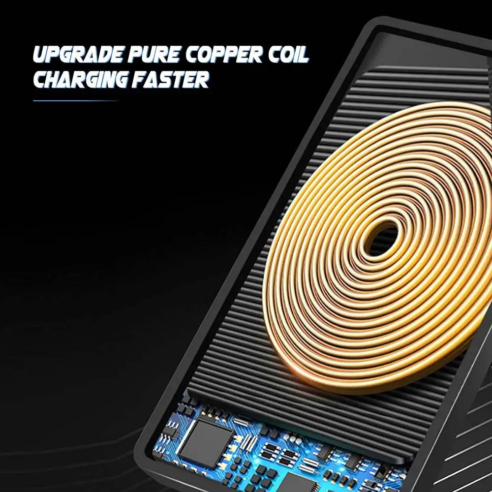 Wireless Charger for Iphone 15 14 Pro Max Samsung Galaxy S23 Xiaomi Huawei Fast Charging Non-Slip Pad Car Wireless Charger